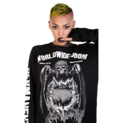 T-shirt Hardcore Women's - Doom - DISTURBIA 11 T-shirt Hardcore Women's - Doom - DISTURBIA -Fashionable street clothing 95507 5