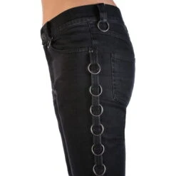 Pants Women DISTURBIA - Kiss My Ass -Fashionable street clothing 95525 2