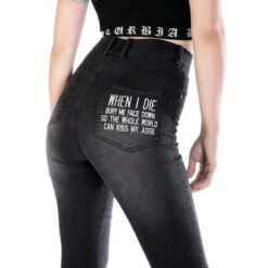 Pants Women DISTURBIA - Kiss My Ass -Fashionable street clothing 95525 3
