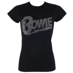 Women's T-shirt David Bowie - Flash Logo - ROCK OFF