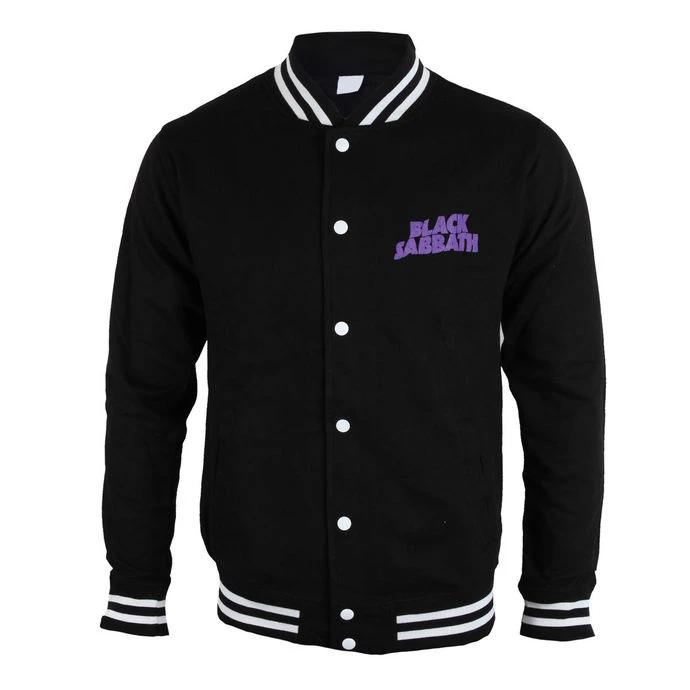 Sweatshirt (no Hood) Men's Black Sabbath - Wavy Logo - ROCK OFF 4 Sweatshirt (no Hood) Men's Black Sabbath - Wavy Logo - ROCK OFF - Image 2