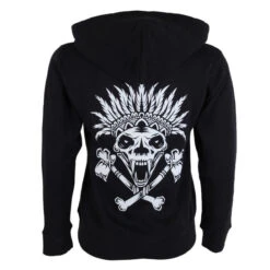 Hoodie Women's - Indian - METAL CHICKS DO IT BETTER -Fashionable street clothing 96170 1