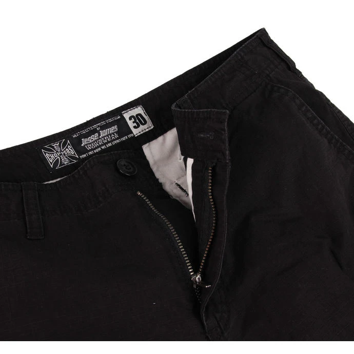 Shorts Men's West Coast Choppers - WCC RIDE LIKE SATAN BDU - BLACK 6 Shorts Men's West Coast Choppers - WCC RIDE LIKE SATAN BDU - BLACK - Image 4