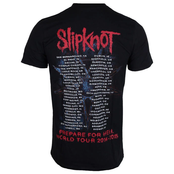 Men's T-shirt Slipknot - Prepare For Hell - ROCK OFF 4 Men's T-shirt Slipknot - Prepare For Hell - ROCK OFF - Image 2