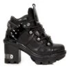 High Boots NEW ROCK - CRUST NEGRO CHAROL NEGRO NEOTYRE -Fashionable street clothing 97398 1