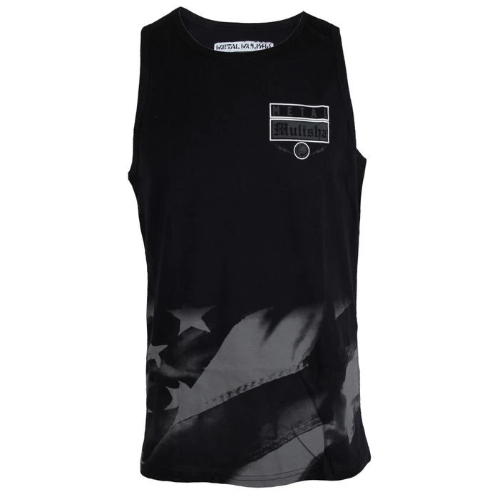 Top Men's METAL MULISHA - THREAD BLK 3 Top Men's METAL MULISHA - THREAD BLK