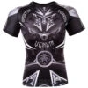 Men's T-shirt (thermal) Venum - Gladiator 3.0 Rashguard - Black / White -Fashionable street clothing 99721 1