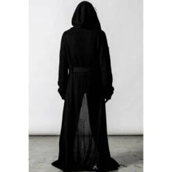 Men's Sweater (cardigan) KILLSTAR - Apparitions - Black -Fashionable street clothing APPARITIONS LONG CARDIGAN MENS D x1600