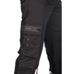 Men's Trousers Black Pistol - Pyramide - Black -Fashionable street clothing B 1 29 001 00 500x505