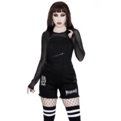 Women's Shorts KILLSTAR - Cassidy - BLACK