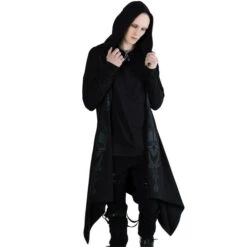 Unisex Hoodie (cardigan) KILLSTAR - Death Ray -Fashionable street clothing DEATH RAY HOOD JACKET D