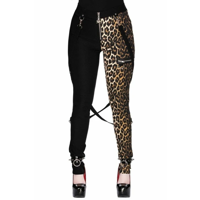 Women's Trousers KILLSTAR - Def Leopard - LEO 3 Women's Trousers KILLSTAR - Def Leopard - LEO