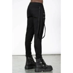 Men's Trousers KILLSTAR - Demetrius Jeans - Black -Fashionable street clothing DEMETRIUS JEANS M 4