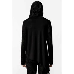 Unisex Sweatshirt KILLSTAR - Doomsayer - Black 9 Unisex Sweatshirt KILLSTAR - Doomsayer - Black -Fashionable street clothing DOOMSAYER HOODIE MENS D