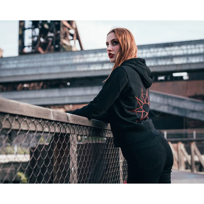 Women's Hoodie Slipknot - 9-Point Star Back - ROCK OFF 4 Women's Hoodie Slipknot - 9-Point Star Back - ROCK OFF - Image 2