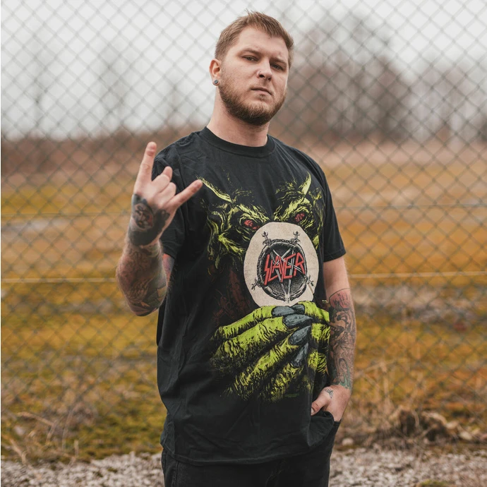 Men's T-shirt Slayer - Root Of All Evil - ROCK OFF 4 Men's T-shirt Slayer - Root Of All Evil - ROCK OFF - Image 2