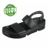 Women's Shoes (sandals) ALTERCORE - Camille - Vegan Black -Fashionable street clothing IMG 8646