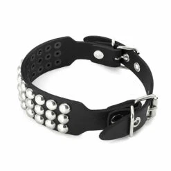 Shoe Harness Leather Boot Strap With Rivets - Bubble 3 -Fashionable street clothing LSF3 15 b