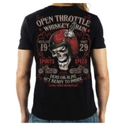 T-shirt Hardcore Men's - OPEN THROTTLE - LETHAL THREAT