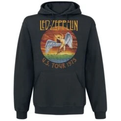 Hoodie Men's Led Zeppelin - USA Tour 1975 - NNM