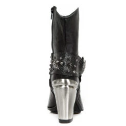 Women's Boots NEW ROCK - BUFALO WILD NEGRO - PITONE NEGRO 12 Women's Boots NEW ROCK - BUFALO WILD NEGRO - PITONE NEGRO -Fashionable street clothing M.7988 C19 5