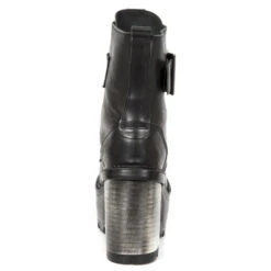 Women's Shoes NEW ROCK - BLACK CRUST, SEVENTS BLACK -Fashionable street clothing M.SEVE27 S1 5