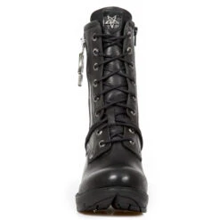 Women's High Boots NEW ROCK - ITALI NEGRO, TRAIL NEGRO TACON ACERO-2 -Fashionable street clothing M.TR095 S1 3