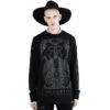 Unisex Sweatshirt KILLSTAR - Magician -Fashionable street clothing MAGICIAN SWEATSHIRT B