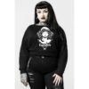 Women's Sweater KILLSTAR - Medusa Slouchy - Black -Fashionable street clothing MEDUSA SLOUCHY SWEATER B x1600