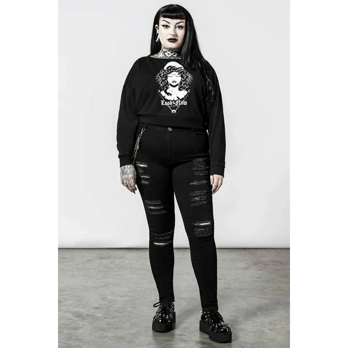 Women's Sweater KILLSTAR - Medusa Slouchy - Black 4 Women's Sweater KILLSTAR - Medusa Slouchy - Black - Image 2