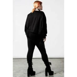 Women's Sweater KILLSTAR - Medusa Slouchy - Black 11 Women's Sweater KILLSTAR - Medusa Slouchy - Black -Fashionable street clothing MEDUSA SLOUCHY SWEATER PLUS D x1600