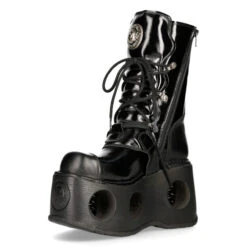 Boots NEW ROCK - CRUST NEGRO -Fashionable street clothing M 313 S5 4