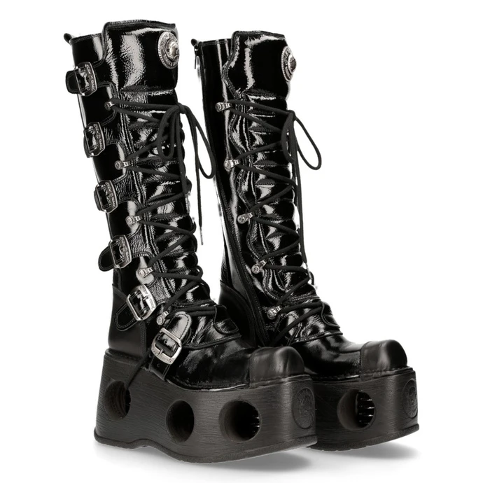 Leather Boots Women's - NEW ROCK 3 Leather Boots Women's - NEW ROCK