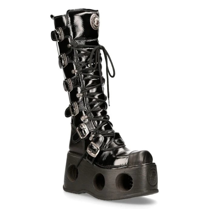 Leather Boots Women's - NEW ROCK 4 Leather Boots Women's - NEW ROCK - Image 2
