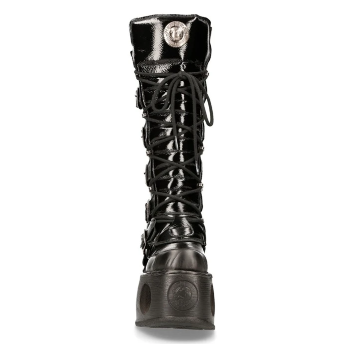Leather Boots Women's - NEW ROCK 6 Leather Boots Women's - NEW ROCK - Image 4