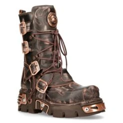 Boots NEW ROCK - VINTAGE RASPADO -Fashionable street clothing M 591 S8 2