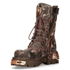 Boots NEW ROCK - VINTAGE RASPADO -Fashionable street clothing M 591 S8 4