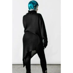 Unisex Sweater KILLSTAR - Placebo Knit - Black -Fashionable street clothing PLACEBO KNIT woMENS D