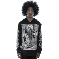 Men's Hoodie KILLSTAR - Promise -Fashionable street clothing PROMISE HOODIE D