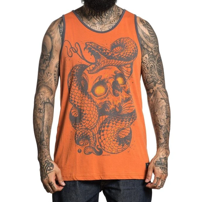 Men's Tank Top SULLEN - COPPERHEAD - BURNT ORANGE 3 Men's Tank Top SULLEN - COPPERHEAD - BURNT ORANGE
