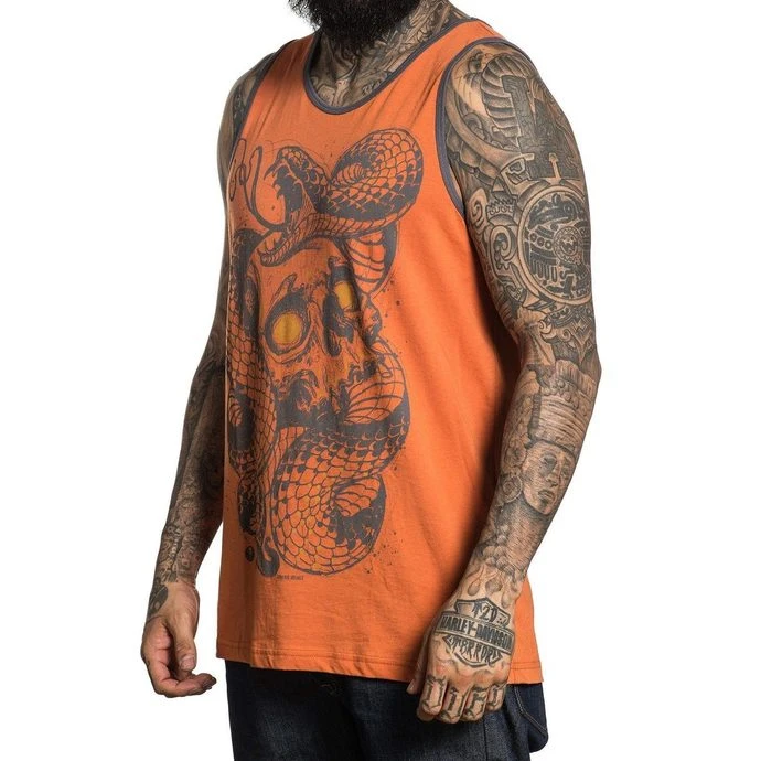 Men's Tank Top SULLEN - COPPERHEAD - BURNT ORANGE 4 Men's Tank Top SULLEN - COPPERHEAD - BURNT ORANGE - Image 2