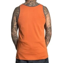 Men's Tank Top SULLEN - COPPERHEAD - BURNT ORANGE 8 Men's Tank Top SULLEN - COPPERHEAD - BURNT ORANGE -Fashionable street clothing SCM1828 Copperhead Orange Tank D3 2000x