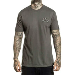 T-shirt Hardcore Men's - ETERNITY - SULLEN -Fashionable street clothing SCM2267 Eternity Gunmetal D1 2000x