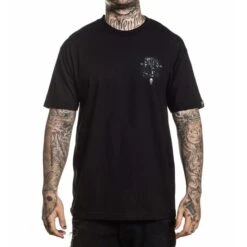 T-shirt Hardcore Men's - WARRIOR - SULLEN -Fashionable street clothing SCM2352 Warrior Black D1 2000x