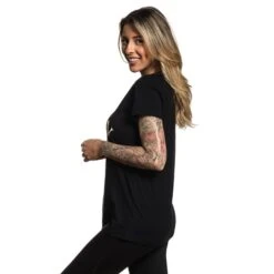 T-shirt Hardcore Women's - PROTECTOR - SULLEN -Fashionable street clothing SCW2736 Protector Black D3 2000x