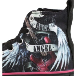 High Sneakers Women's ROCK ANGEL - SPIRAL -Fashionable street clothing SPIRAL1 005 P