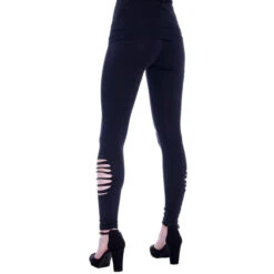 Women's Leggings Innocent - SAMILA - BLACK 5 Women's Leggings Innocent - SAMILA - BLACK -Fashionable street clothing Samila leggings black innocent lifestyle 2