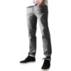 Men's Trousers URBAN CLASSICS - Stretch Denim -Fashionable street clothing TB1437 M1 00111grey