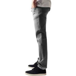 Men's Trousers URBAN CLASSICS - Stretch Denim -Fashionable street clothing TB1437 M4 00111grey