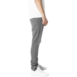 Men's Trousers URBAN CLASSICS - Slim Fit Knee Cut Denim -Fashionable street clothing TB1652 M5 00111